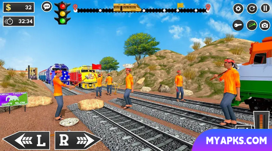 Train Driving Sim 3D