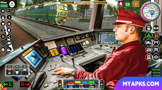 Train Driving Sim 3D