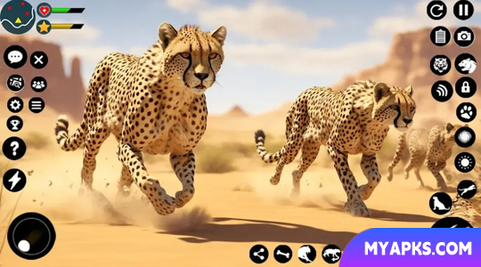 Wild Cheetah Family Simulator