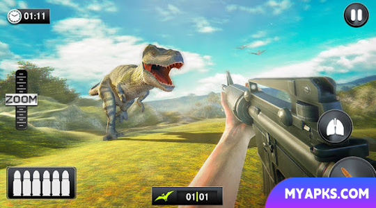 Dino Hunter 2020: dinosaur hunting- shooting games