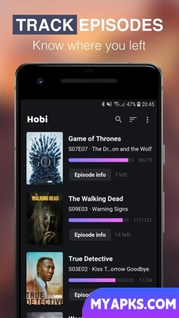 Hobi: TV Series Tracker