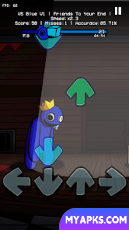 FNF vs Rainbow Friends Blue V1
