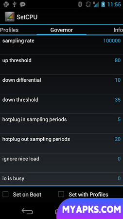 SetCPU for Root Users