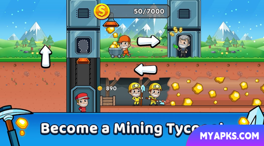 Idle Miner Tycoon: Gold Games 