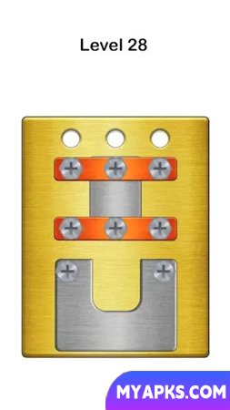 Screw Puzzle: Nuts and Bolts