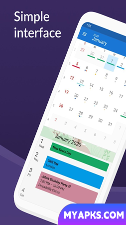 DigiCal Calendar Agenda