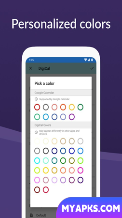 DigiCal Calendar Agenda