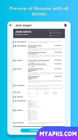 Resume Builder