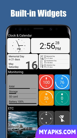 Square Home - Launcher