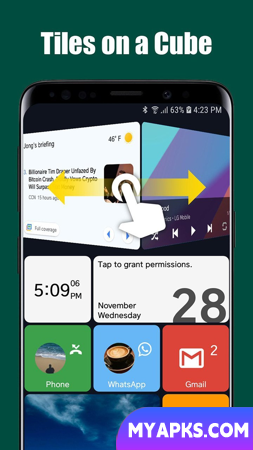 Square Home - Launcher