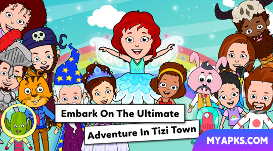 Tizi Town: My Play World Dollhouse Games for Kids