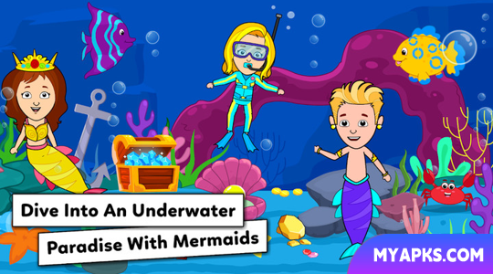 Tizi Town: My Play World Dollhouse Games for Kids