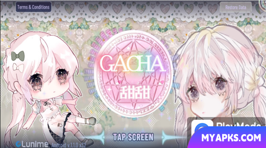 Gacha sweet