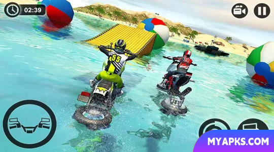 Beach Motorbike Stunts Master