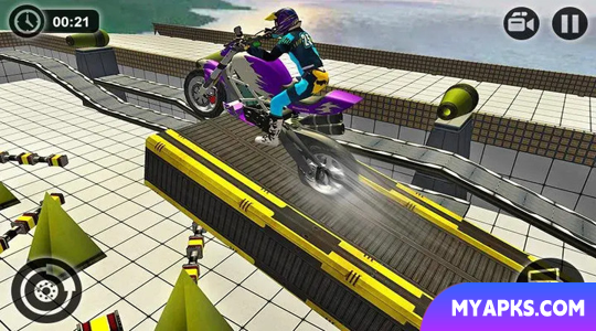 Beach Motorbike Stunts Master