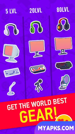 Idle Streamer - Tuber game 