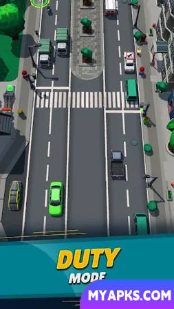 Traffic police simulator