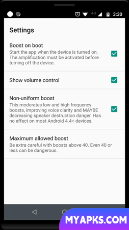 Volume Booster