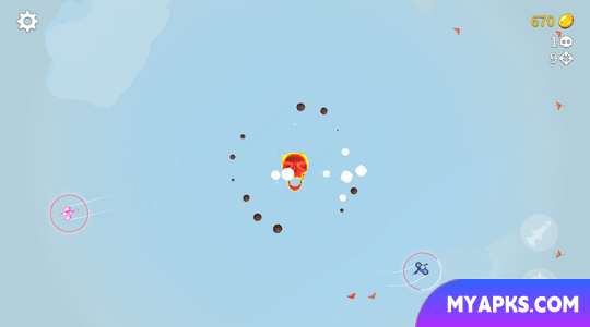 Plane game: combat sky warrior