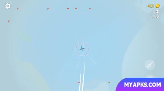Plane game: combat sky warrior