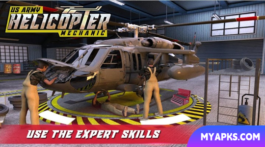 US Army Helicopter Mechanic
