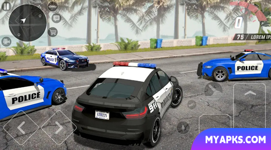 Highway Police Car Chase Games
