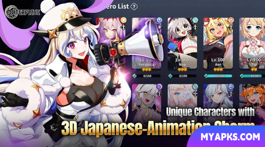 OUTERPLANE - Strategy Anime