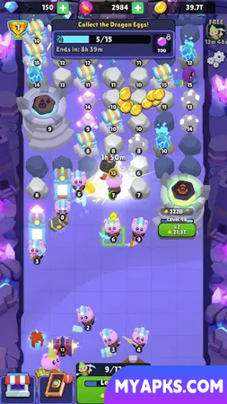 Gold and Heroes - Idle Dig