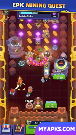 Gold and Heroes - Idle Dig