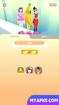 Sky Roller: Rainbow Skating