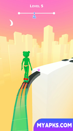 Sky Roller: Rainbow Skating