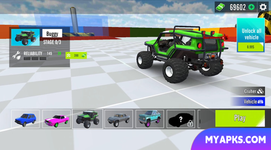 Car Crash Simulator Game 3D