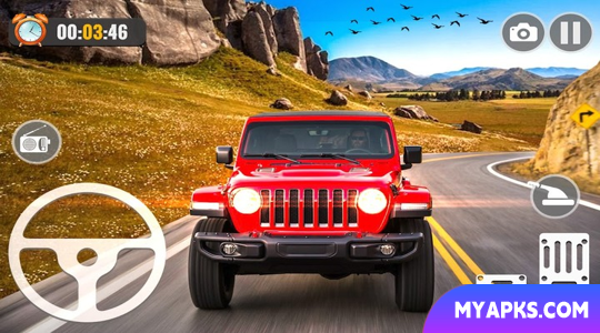 Offroad Jeep Driving Games 3D