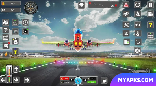Real Flight Sim Airplane Games