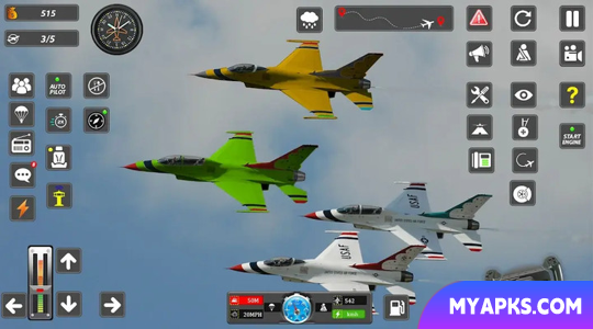 Real Flight Sim Airplane Games