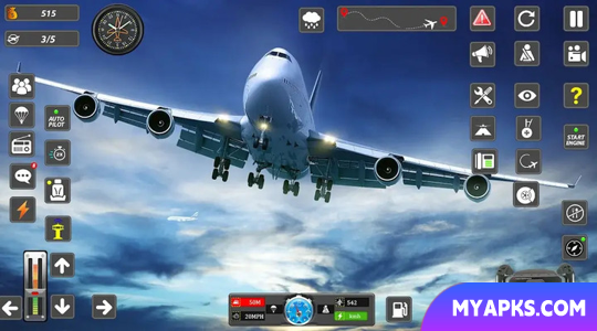 Real Flight Sim Airplane Games