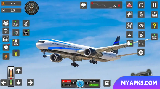 Real Flight Sim Airplane Games