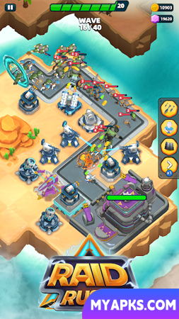 Raid Rush: Tower Defense TD 