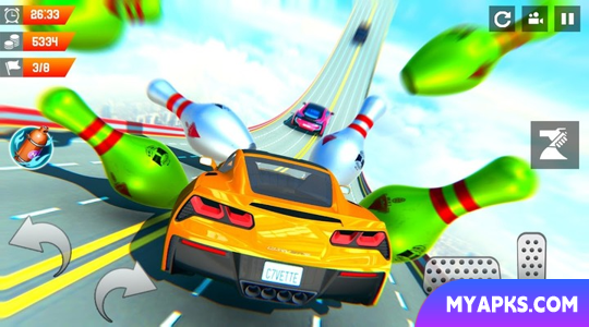 Mega Ramp Car Stunt Driver: Fr