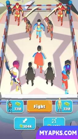 Super Hero Fight Battle
