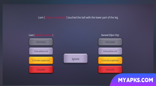 Handball Referee Simulator