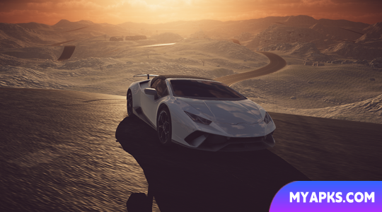 Desert SuperCar Racing Trucks 
