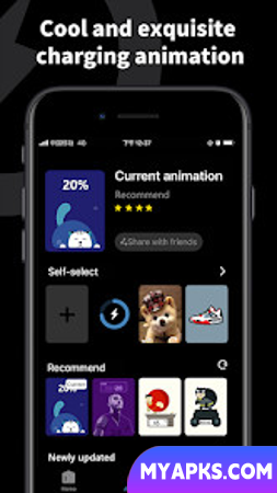 Pika Charging show charging animation