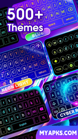 Neon LED Keyboard