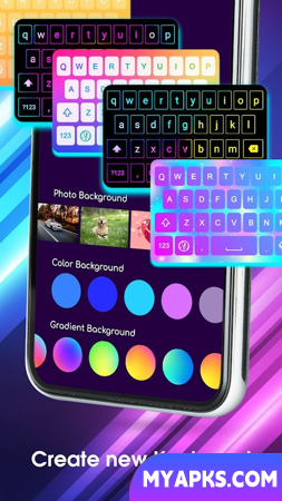 Neon LED Keyboard