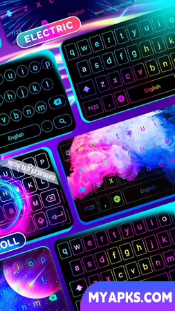 Neon LED Keyboard