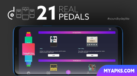 Deplike: Guitar Effects Pedals