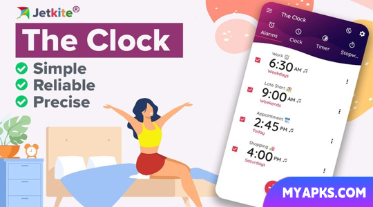 The Clock: Alarm Clock & Timer