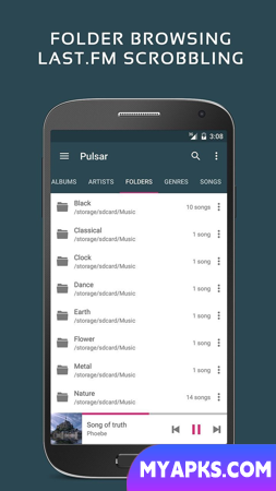 Pulsar Music Player - Mp3 Player Audio Player