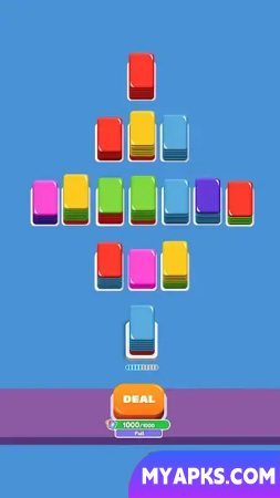 Card Shuffle Sort